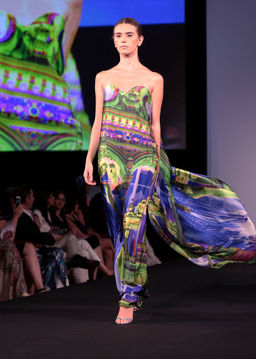 LONG DRESS OPERA HOUSE SILK