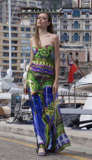 LONG DRESS OPERA HOUSE SILK